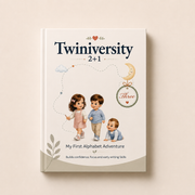 Twiniversity My First Alphabet Adventure - Montessori Alphabet Tracing Book for Kids Age 2-5 Years