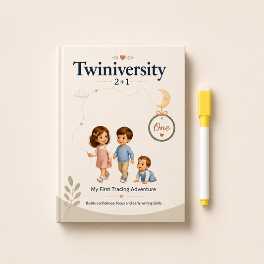 Twiniversity My First Tracing Adventure Montessori Pen Control and Tracing Book for Toddlers Ages 2-5